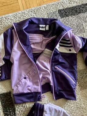 Adidas Originals by Daniëlle Cathari Track Jacket in the Tech Purple, Size XS